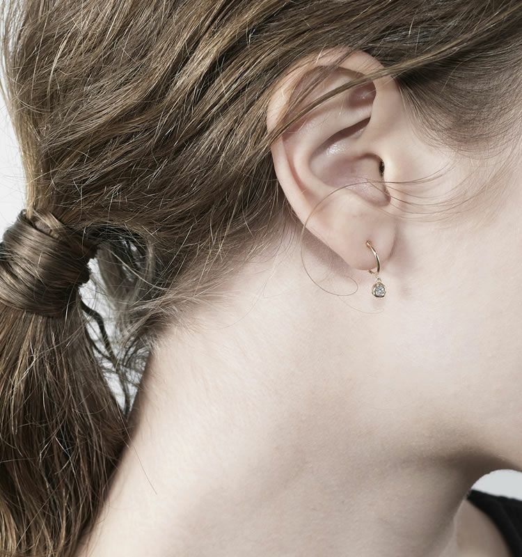 4月下旬再販予定】Muse（K10 Earrings） | 痛くないイヤリング WOJE