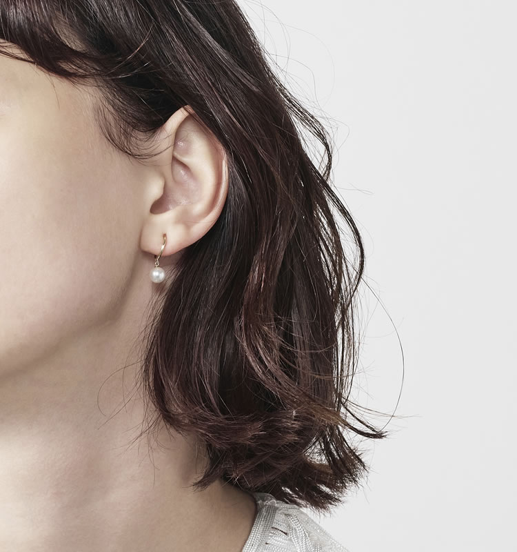 4月上旬再販予定】ClassicⅡ（K10 Earrings） | 痛くないイヤリング WOJE