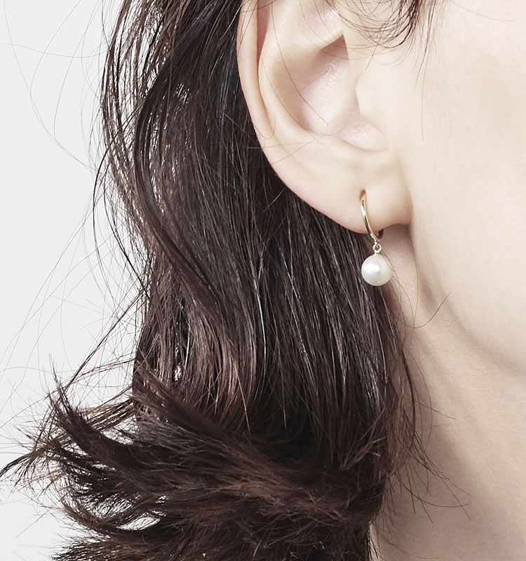4月上旬再販予定】ClassicⅡ（K10 Earrings） | 痛くないイヤリング WOJE