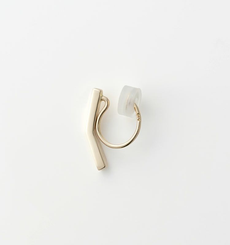 12月上旬再販予定】Tie（K10 Earrings） | 痛くないイヤリング WOJE