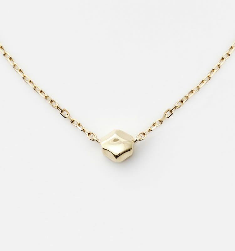 4月下旬再販予定】Melt（K10 Necklace） | 痛くないイヤリング WOJE