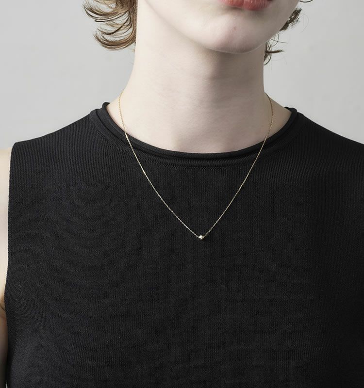4月下旬再販予定】Melt（K10 Necklace） | 痛くないイヤリング WOJE