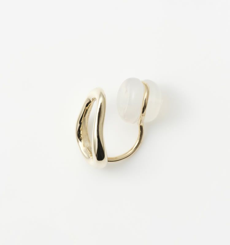 8月上旬再販予定】Draw（K10 Earrings） | 痛くないイヤリング WOJE