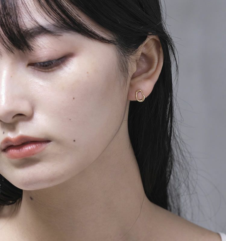 8月上旬再販予定】Add（K10 Earrings） | 痛くないイヤリング WOJE
