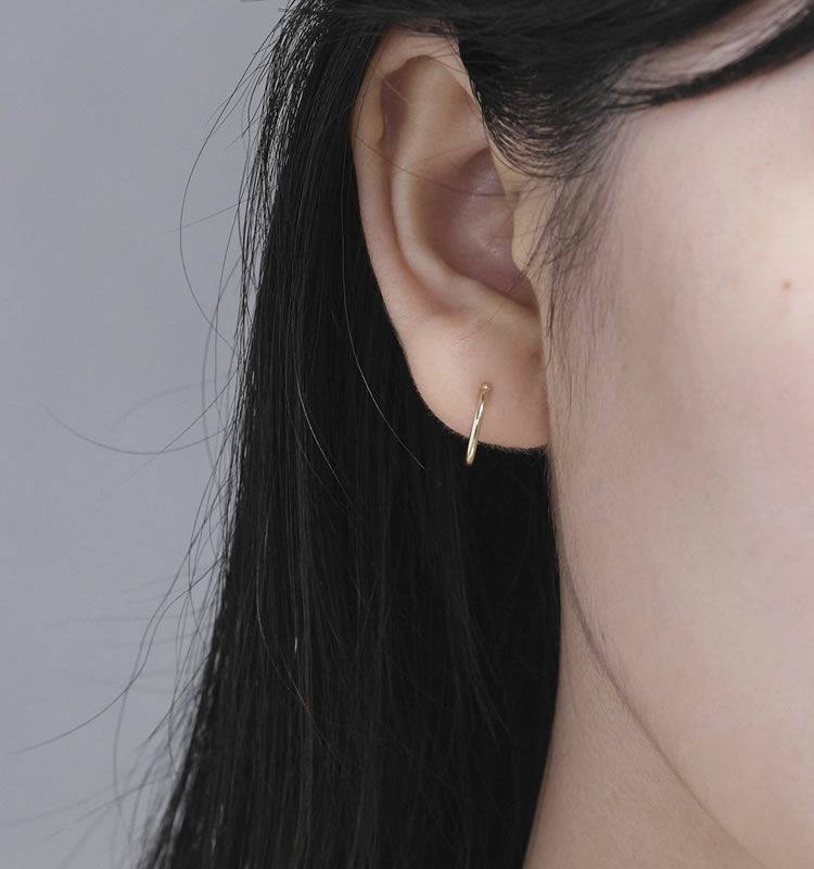 Line（K10 Earrings） | 痛くないイヤリング WOJE