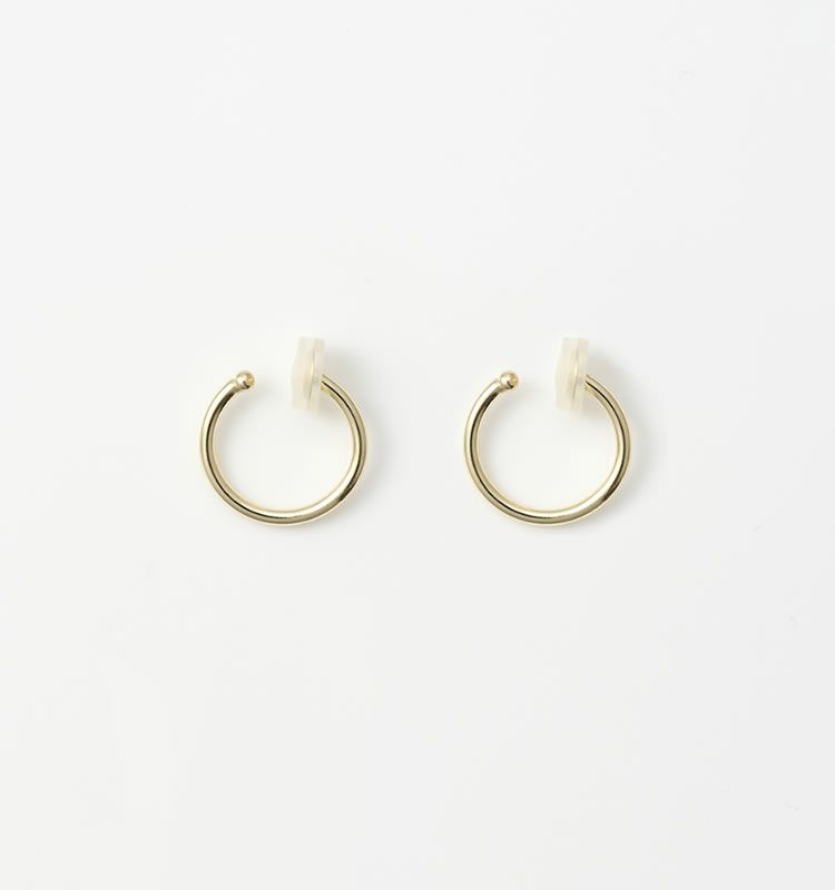 Line（K10 Earrings） | 痛くないイヤリング WOJE